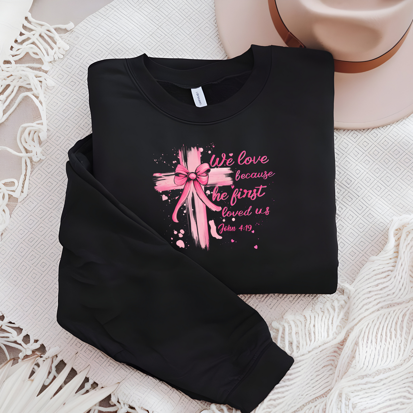 We love Sweatshirt UNISEX