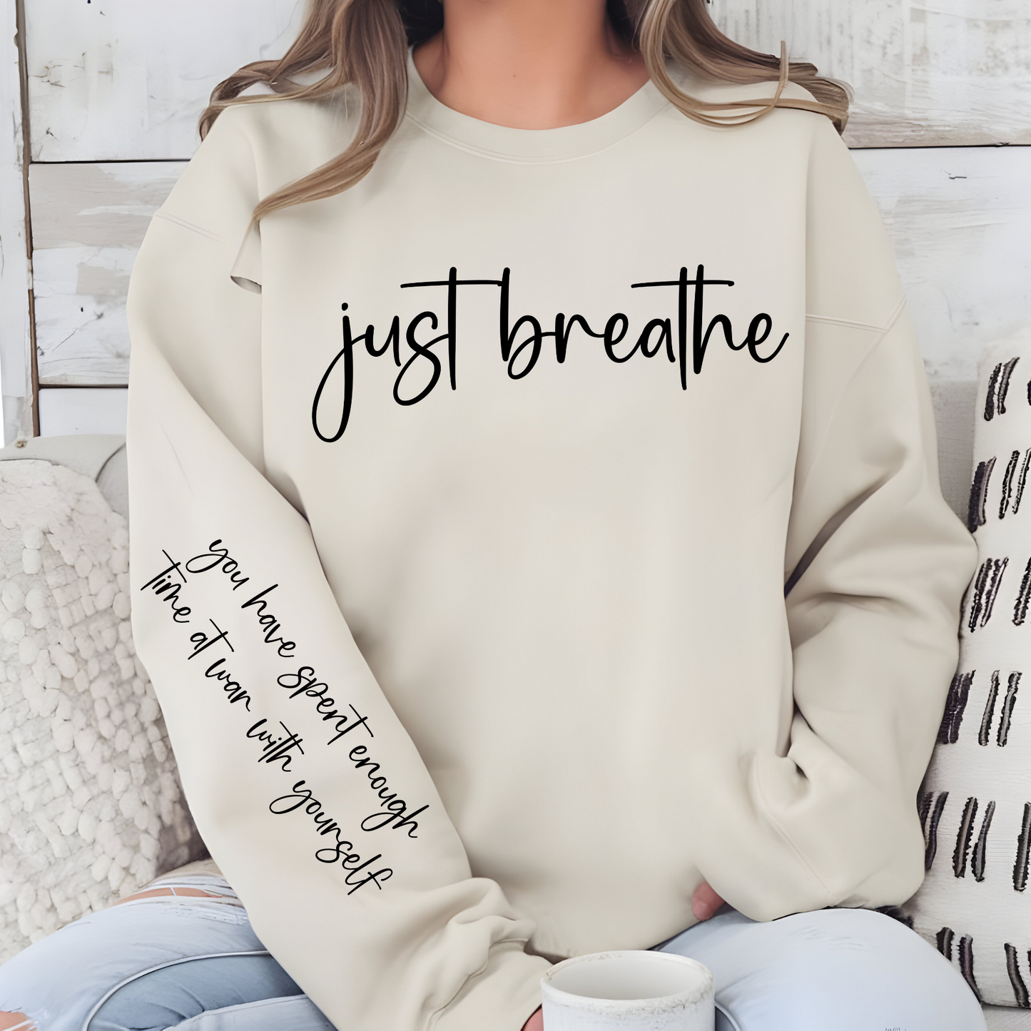 JUST BREATHE Sweatshirt UNISEX