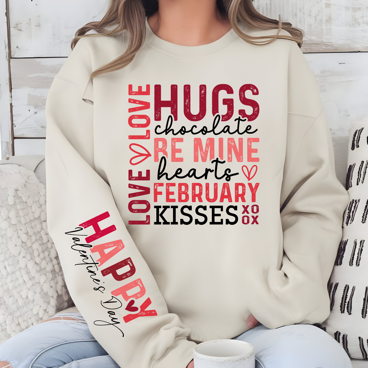 Valentine-Themed Sweatshirt UNISEX
