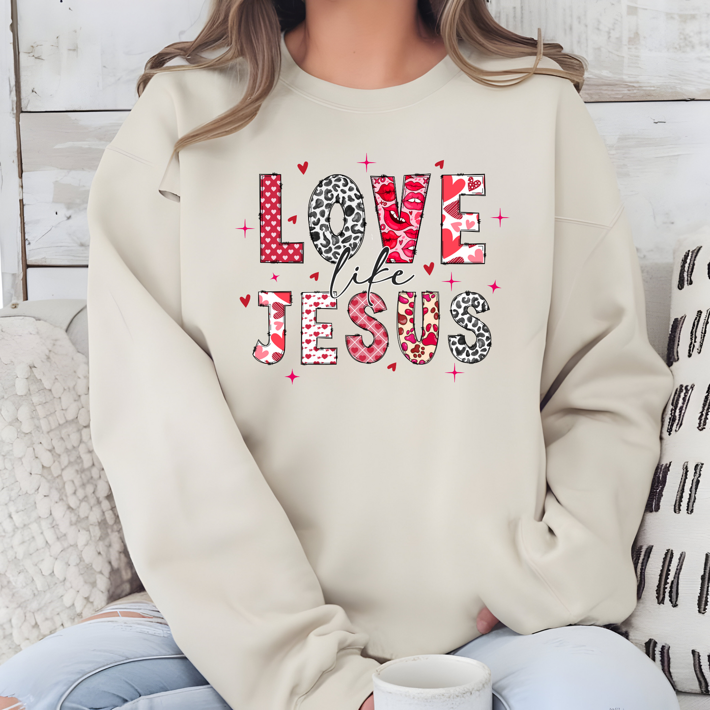 Love Like Jesus Sweatshirt UNISEX