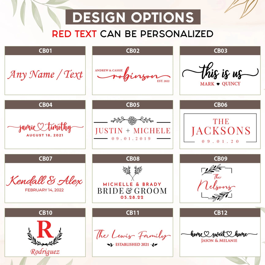 Personalized Marble Wood Charcuterie Board and Coasters