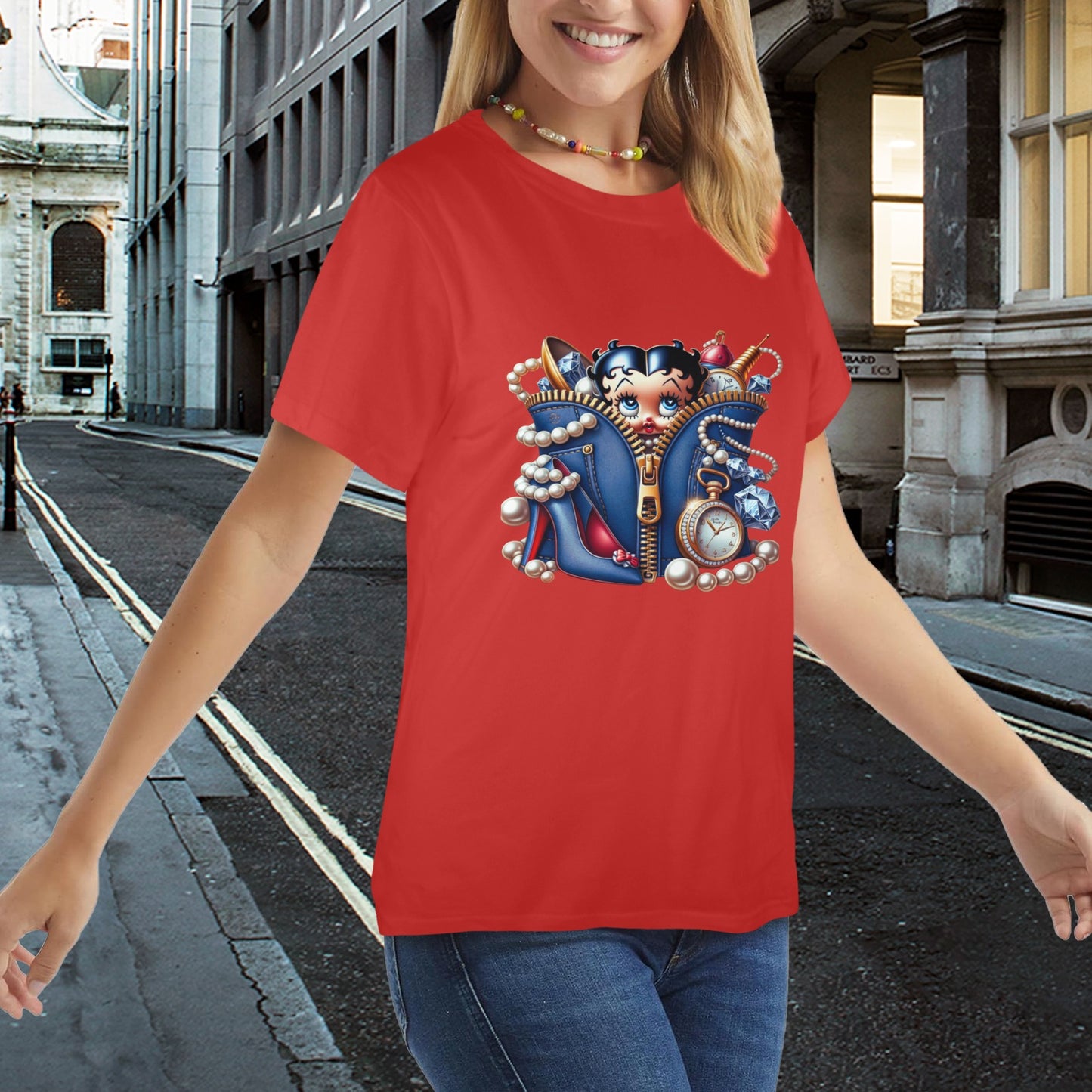 Betty Women's T-Shirt in USA Size