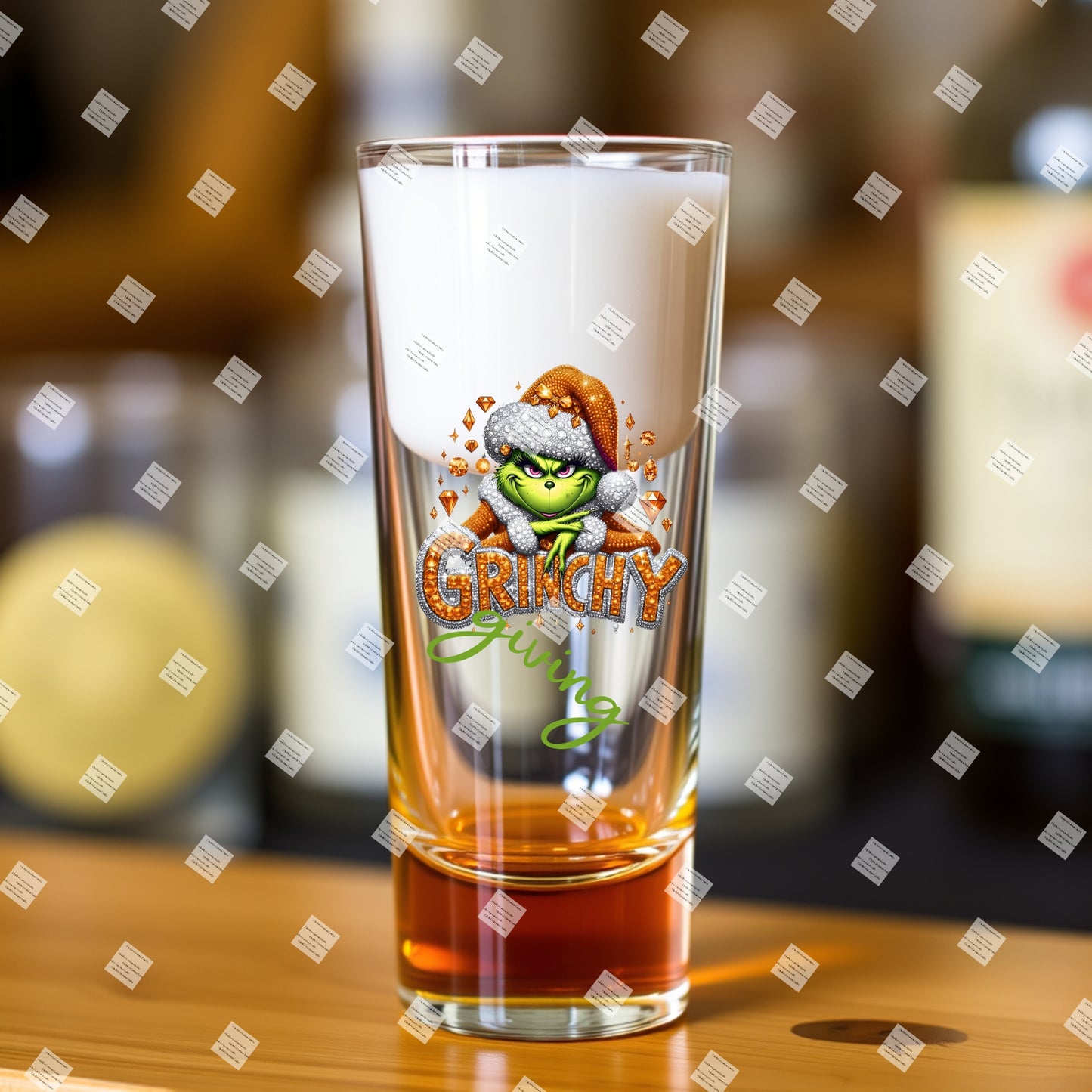 π¦π Grinchy Giving double shot glasses