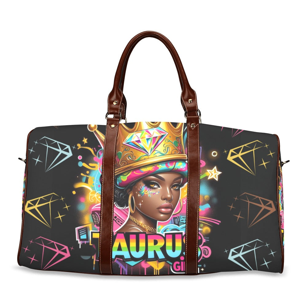 Taurus Girl Waterproof Travel Bag/Large (Model 1639)