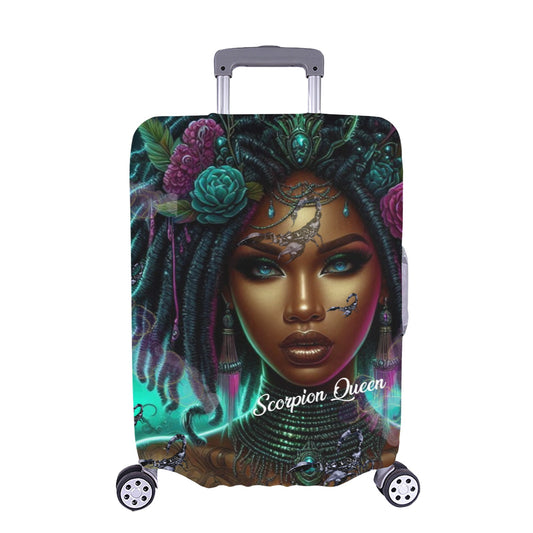 Scorpion Queen Luggage Cover/Extra Large 28"-30"