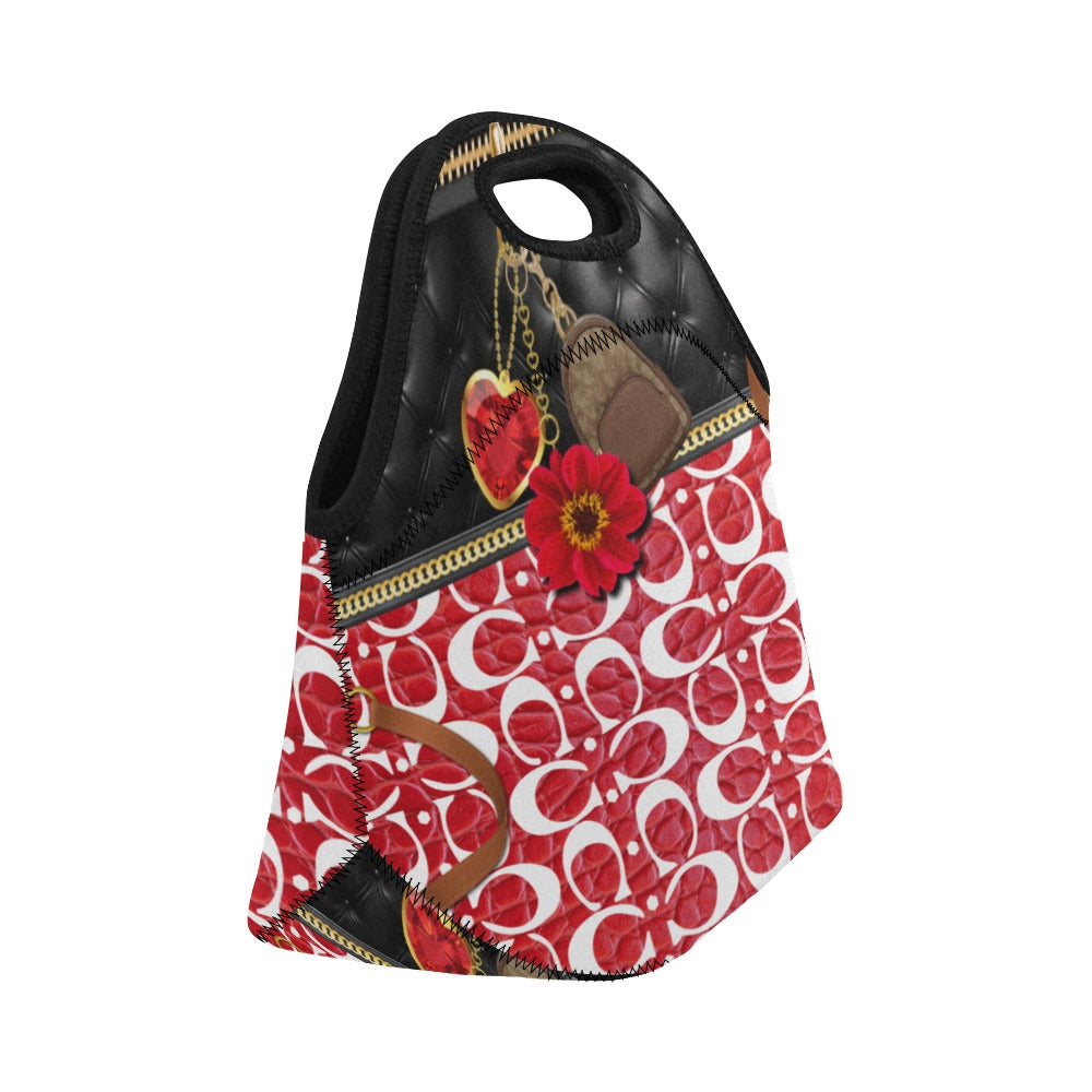 Designer Neoprene Lunch Bag/Small (Model 1669)