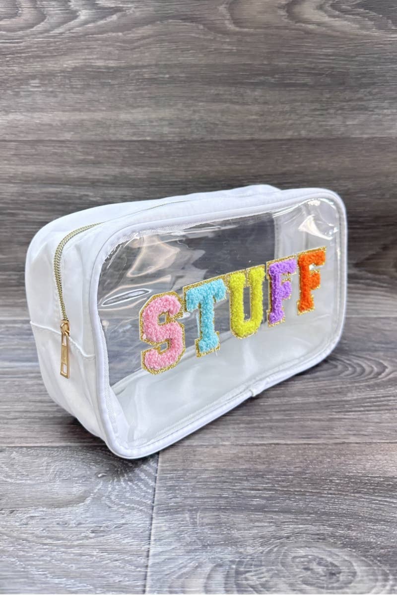 STUFF CLEAR MAKEUP BAG