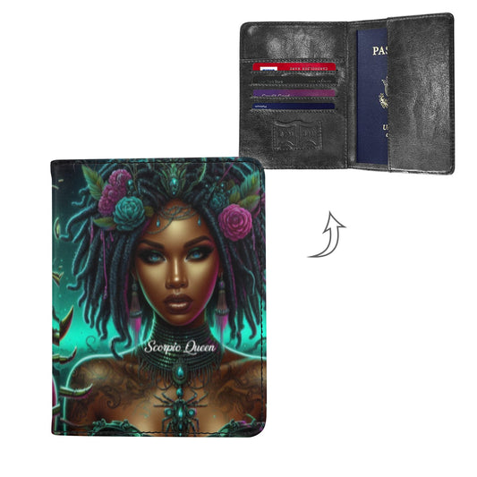 Scorpion Queen Passport Holder