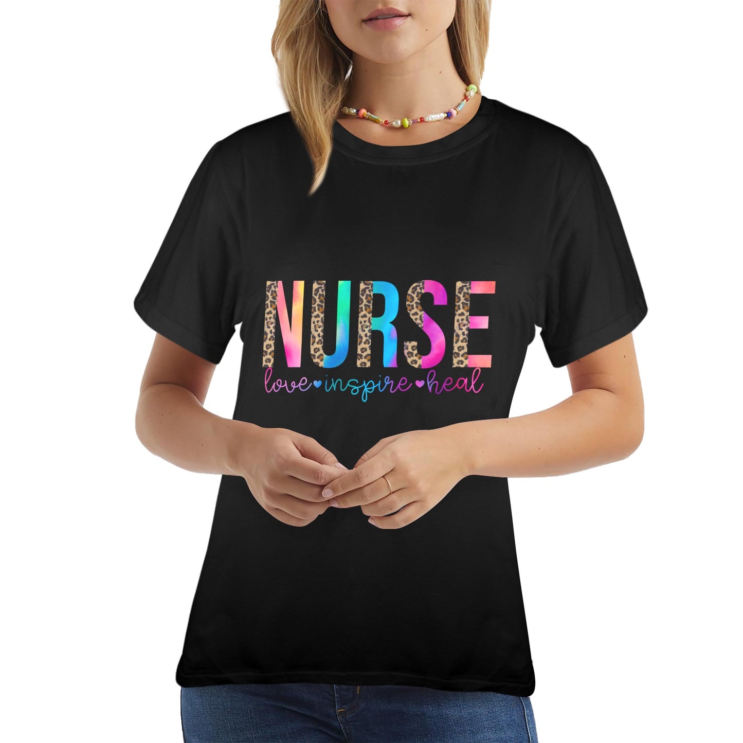 Nurse 2  Women's T-Shirt in USA Size (Front Printing) (Model T78)