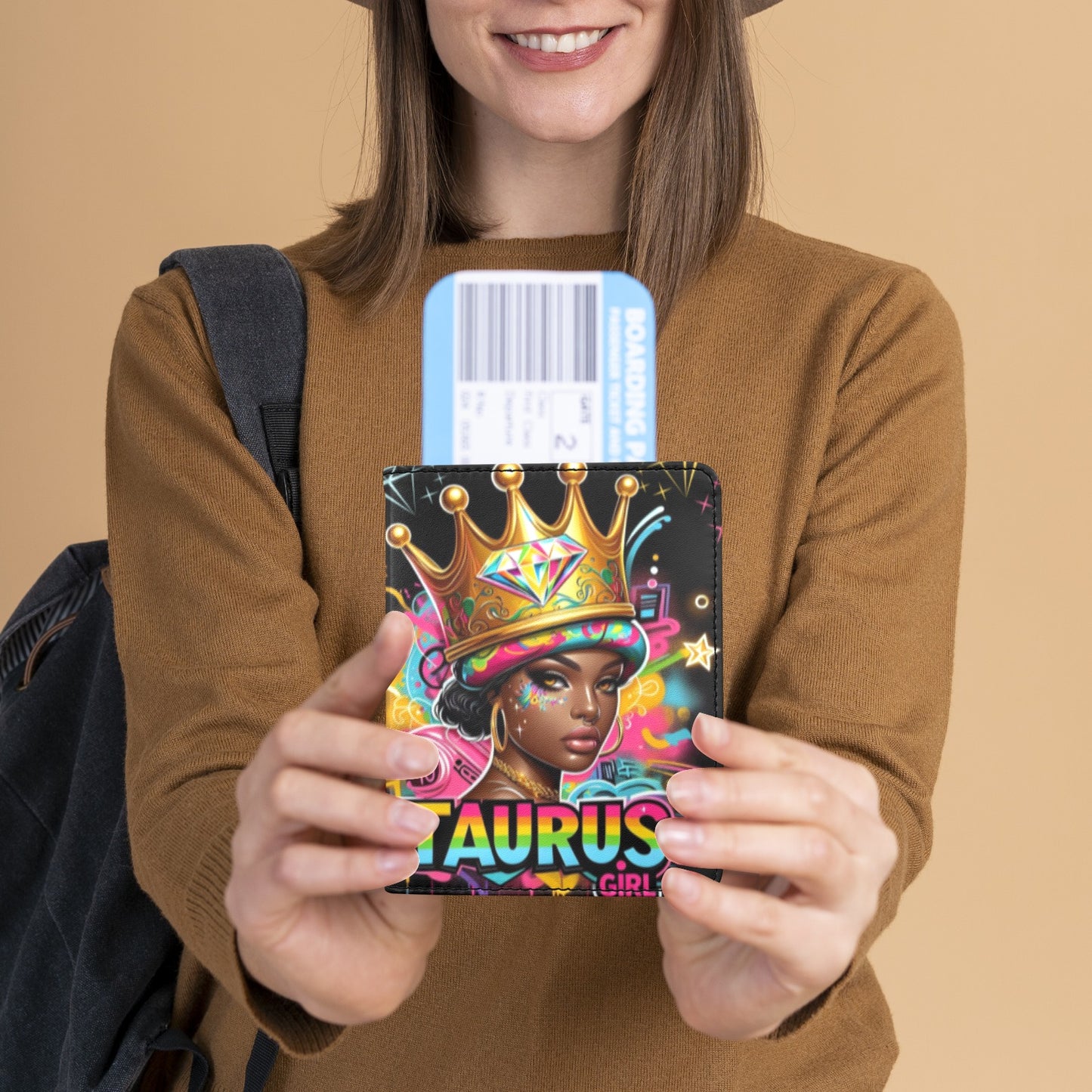 Taurus Girl Passport Holder