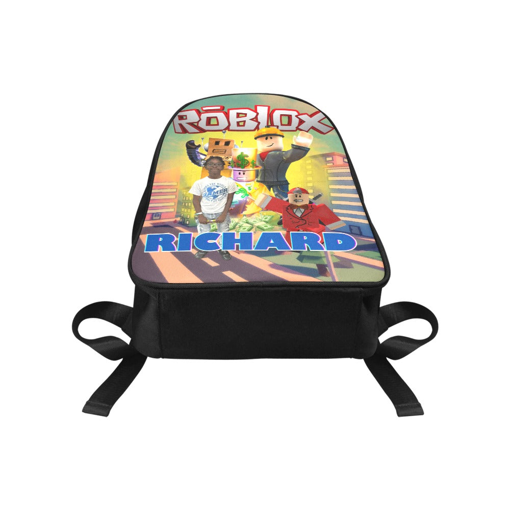 Roblox Design Fabric School Backpack (Model 1682) (Medium)