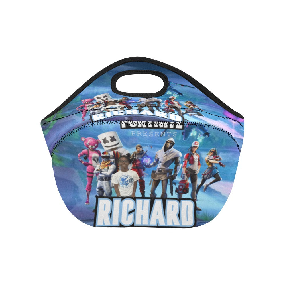 Fornite Themed Neoprene Lunch Bag/Small (Model 1669)