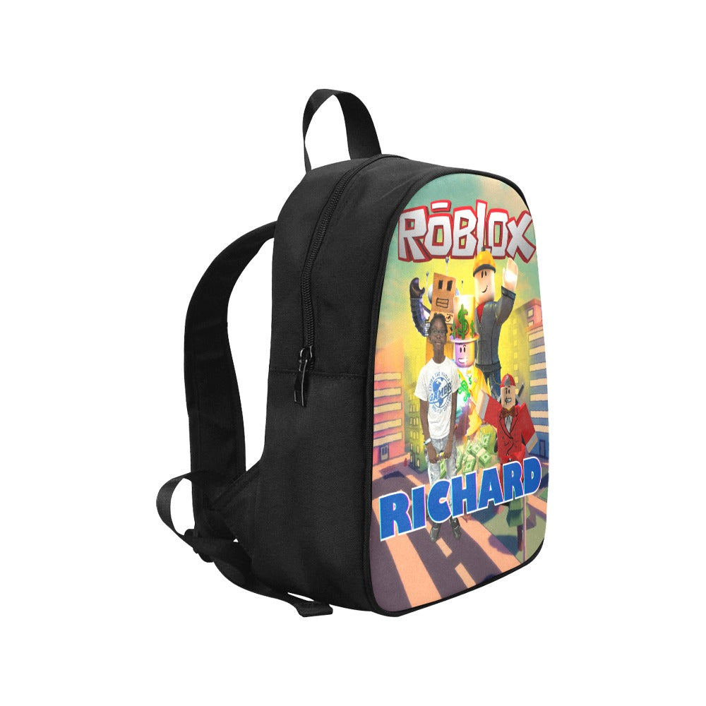 Roblox Design Fabric School Backpack (Model 1682) (Medium)