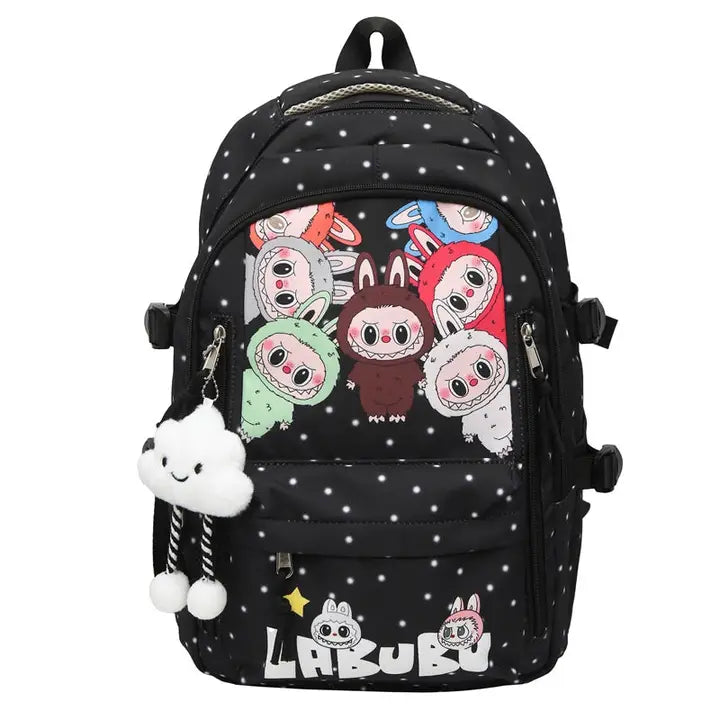 Labubu Trendy Backpack (Back To School Bag)