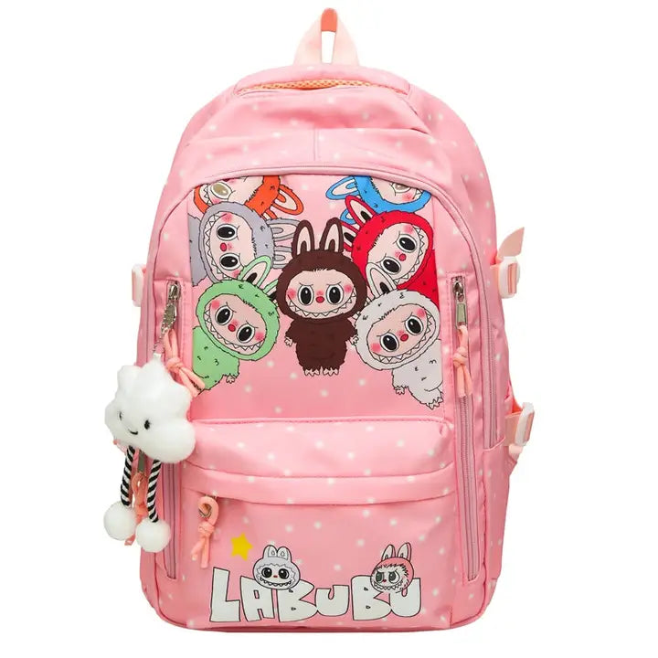 Labubu Trendy Backpack (Back To School Bag)