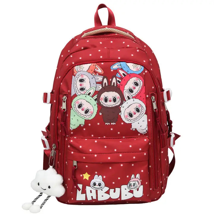Labubu Trendy Backpack (Back To School Bag)