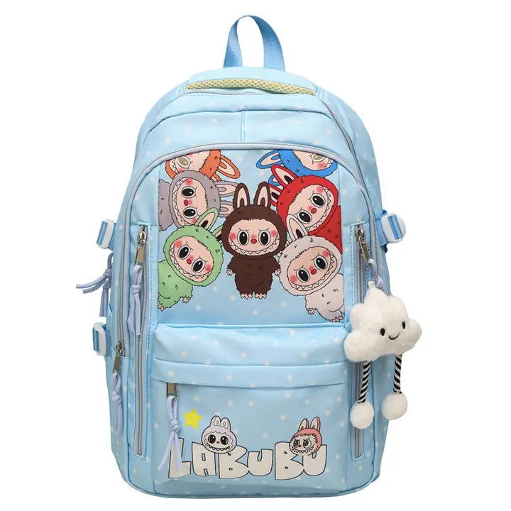 Labubu Trendy Backpack (Back To School Bag)