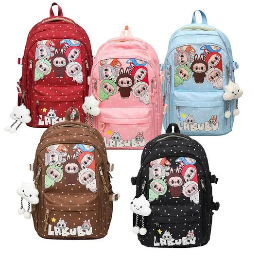 Labubu Trendy Backpack (Back To School Bag)