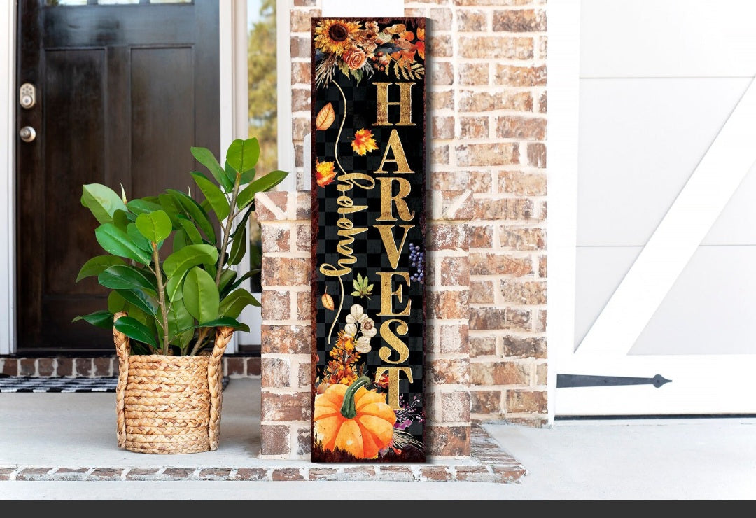 2-36-Inch Fall Welcome Sign - Autumn Decor