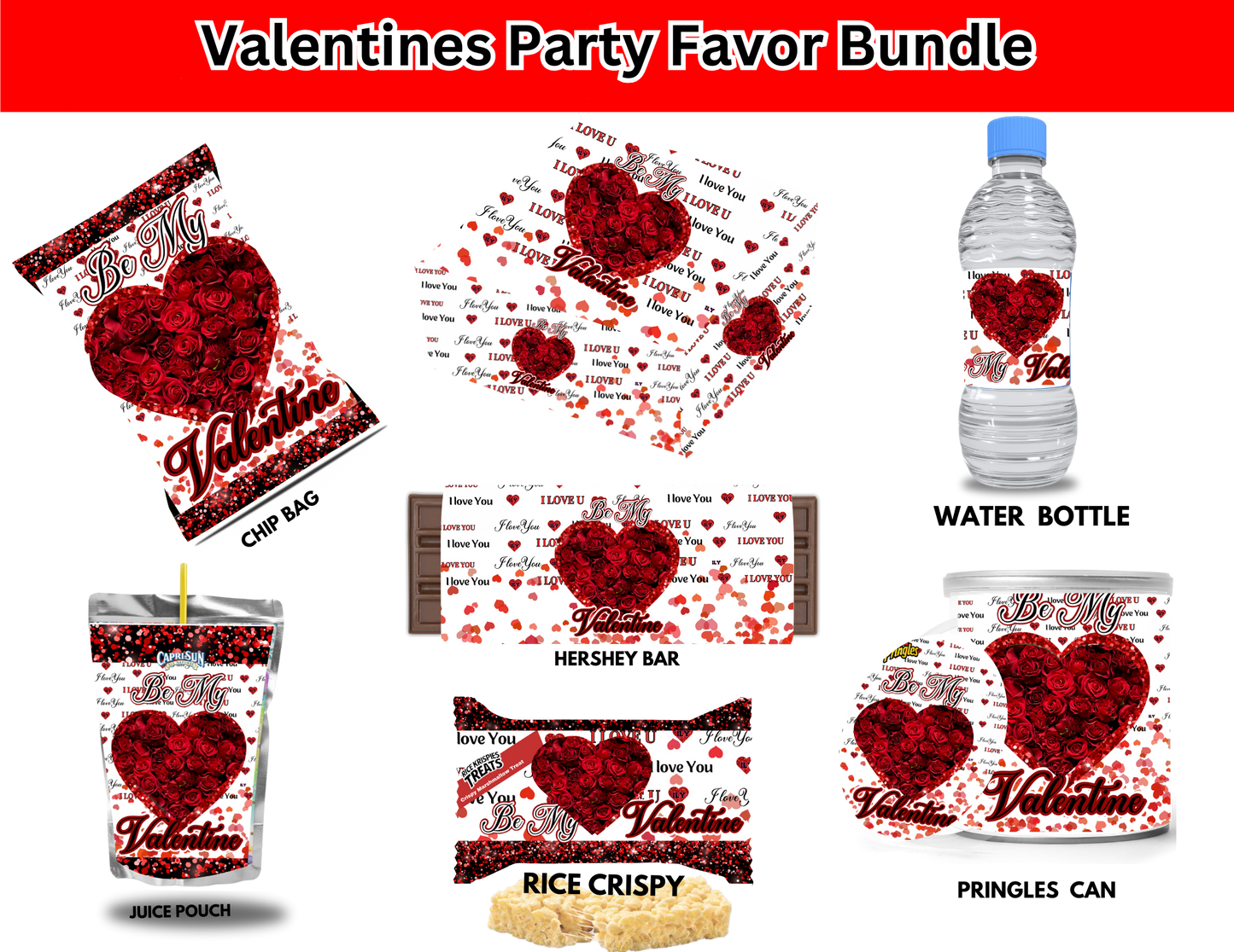 Valentine's Day Party Favor Bundle