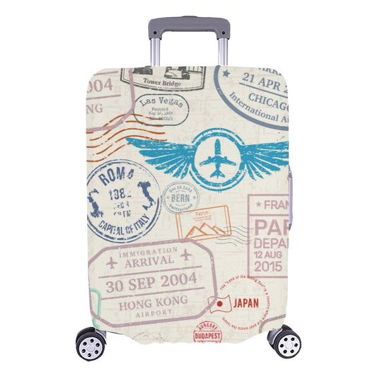 Travel Passport Luggage Cover/Large 26"-28"