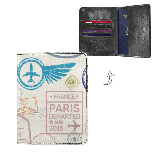 Travel Themed Passport Holder