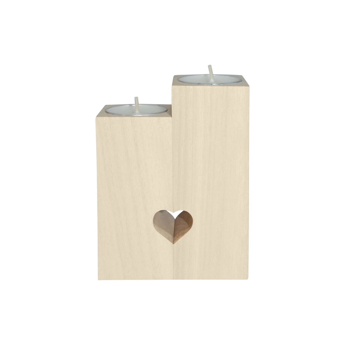 God Says Wooden Candle Holder (Without Candle)