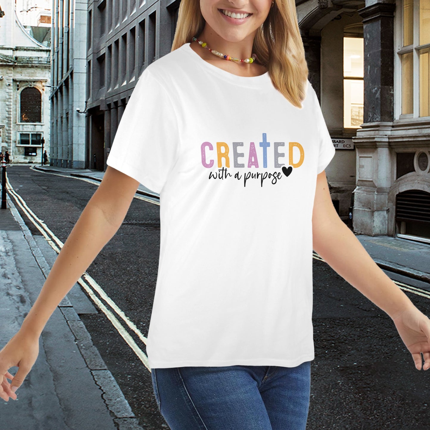 "Created With A Purpose" Women's T-Shirt