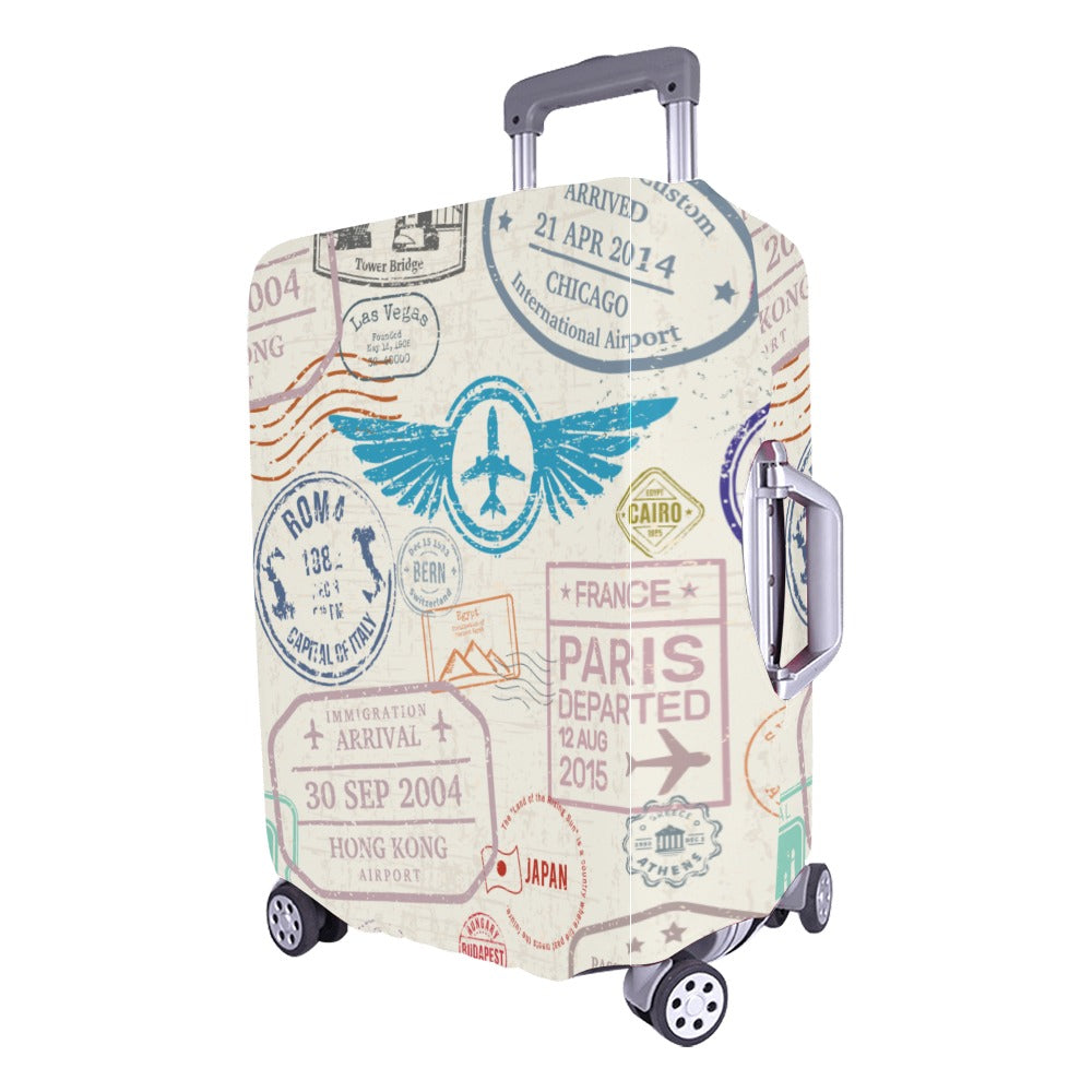 Travel Passport Luggage Cover/Large 26"-28"