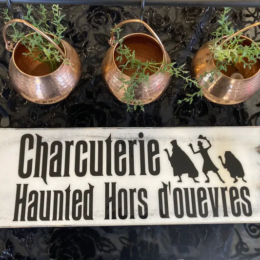 Haunted Mansion Theme Disney Charcuterie Board