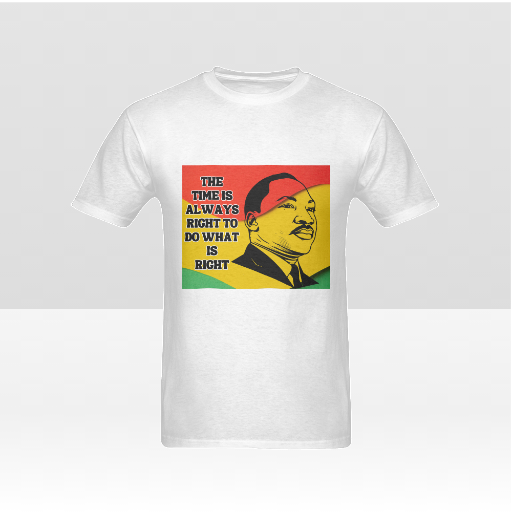 King quote Men's T-Shirt in USA Size (Front Printing Only)