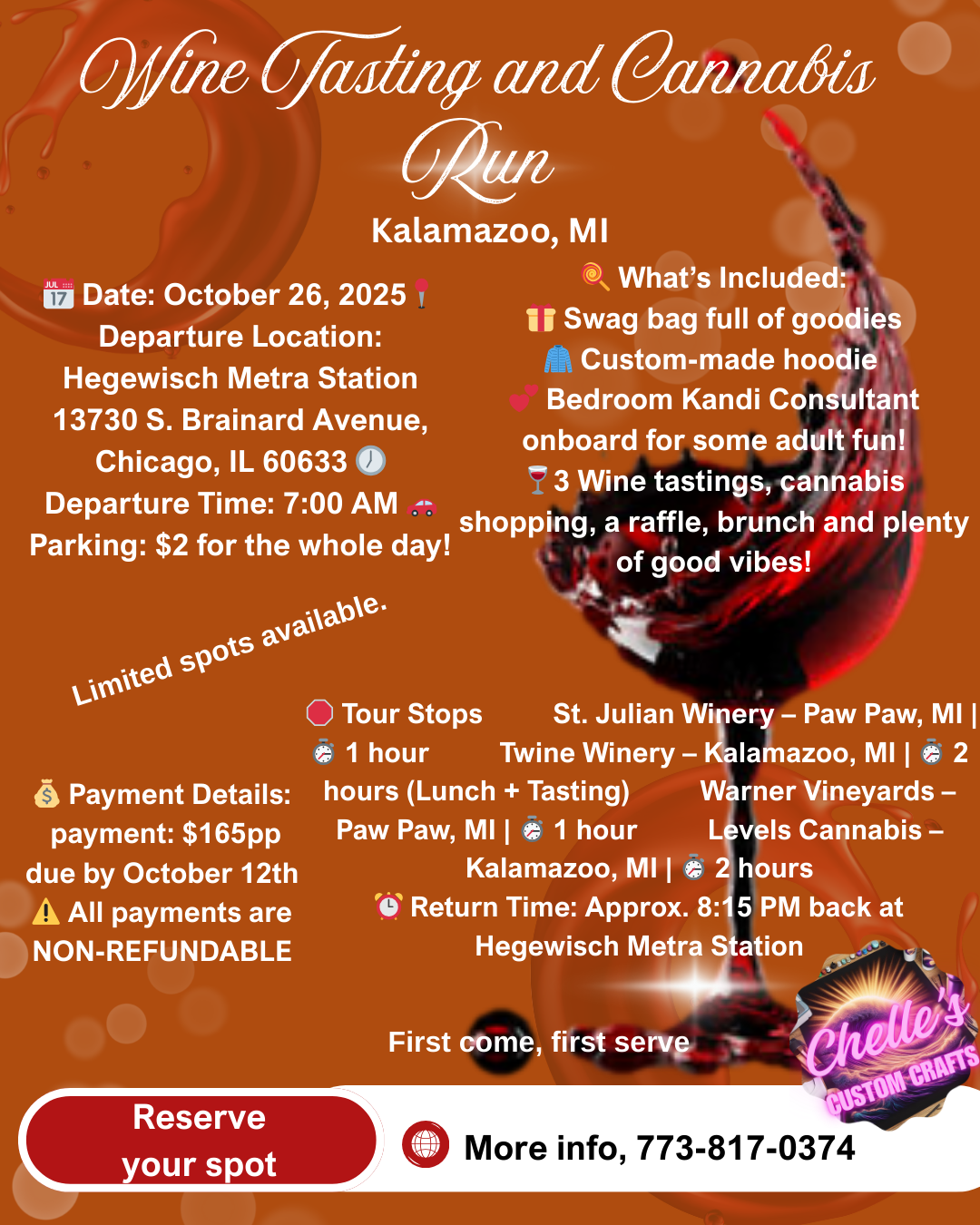 Wine Tasting & Cannabis Run