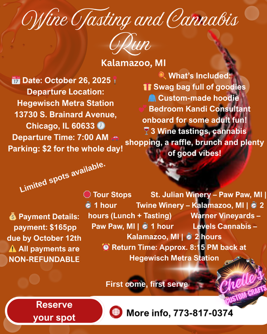 Wine Tasting & Cannabis Run