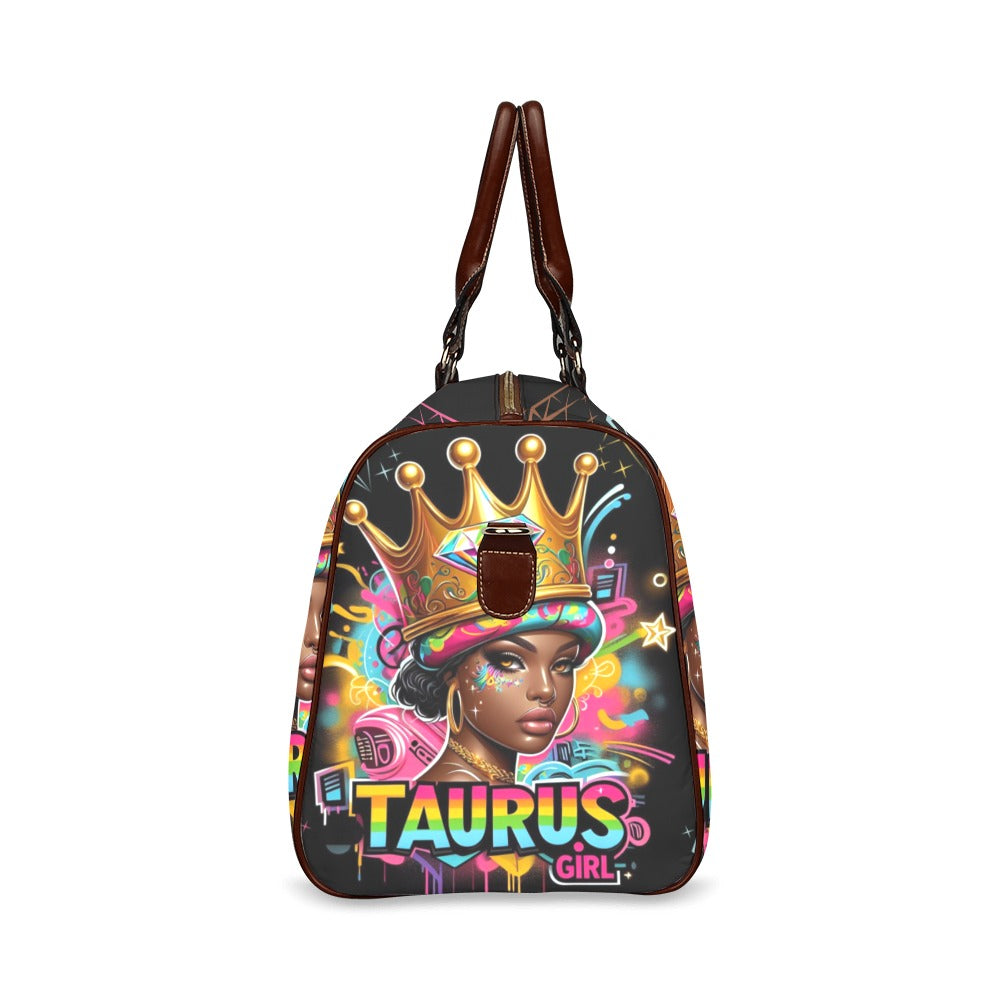 Taurus Girl Waterproof Travel Bag/Large (Model 1639)