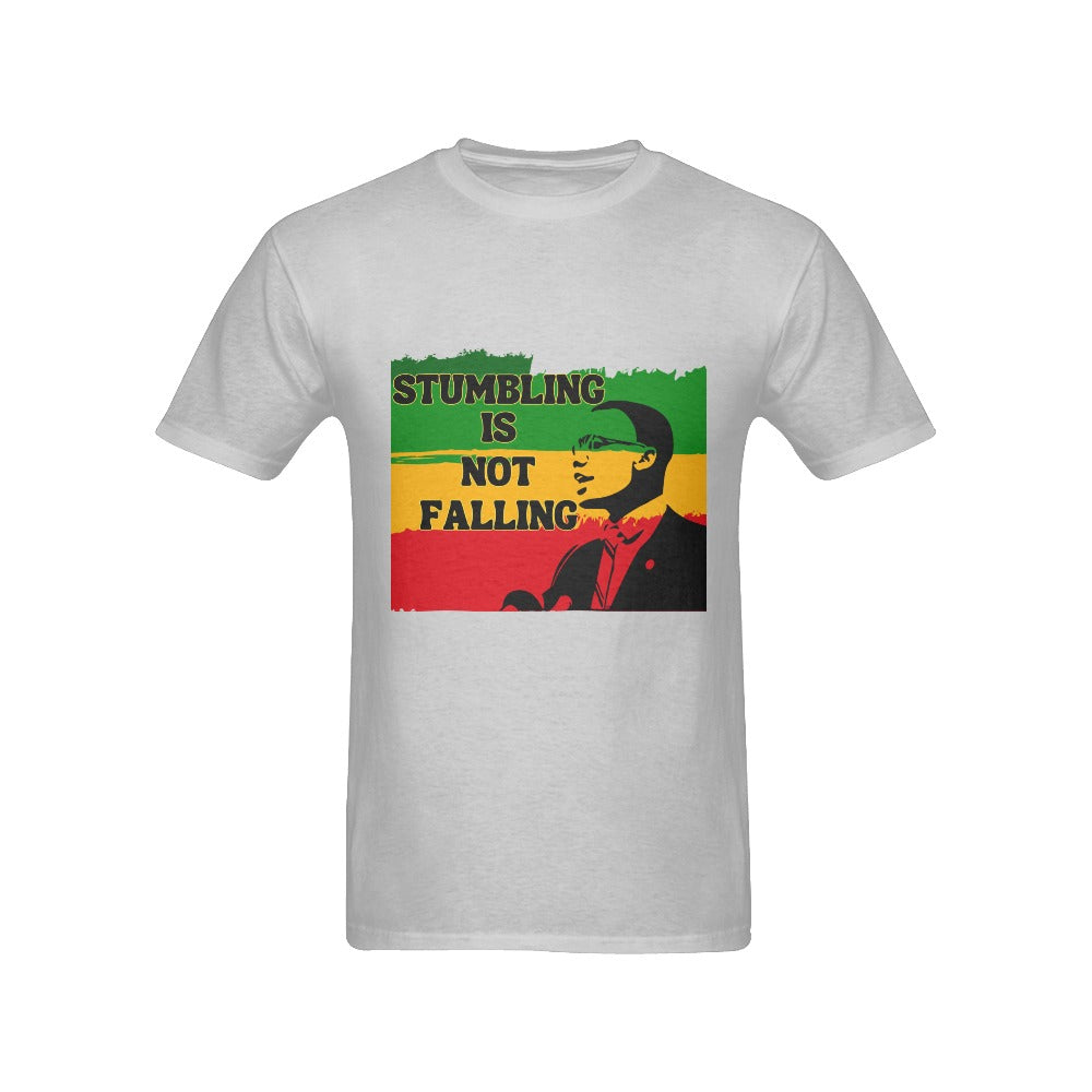 Malcolm X Men's T-Shirt in USA Size (Front Printing Only)