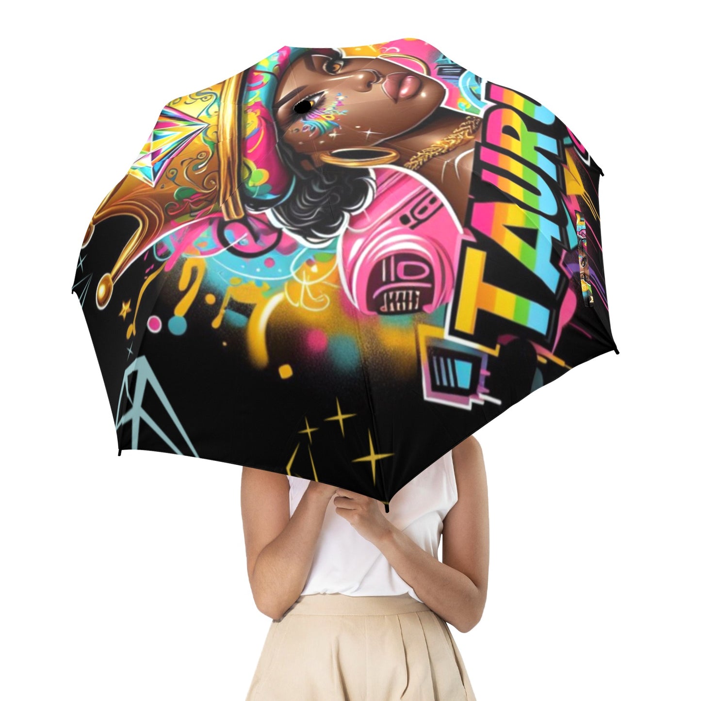 Taurus Girl Semi-Automatic Foldable Umbrella (Model U12)