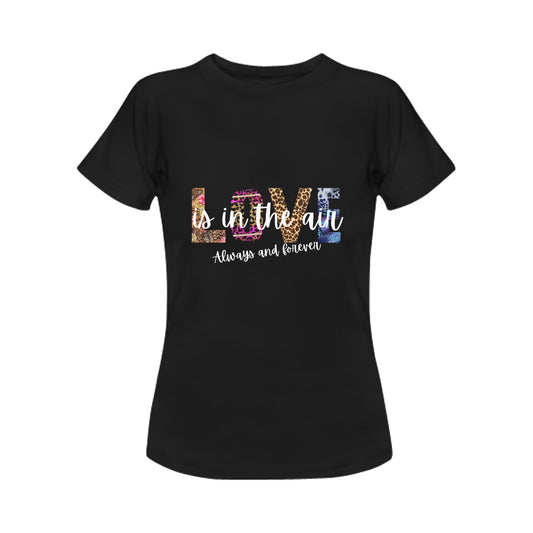 Love is in the Air Women's T-Shirt in USA Size (Front Printing Only)