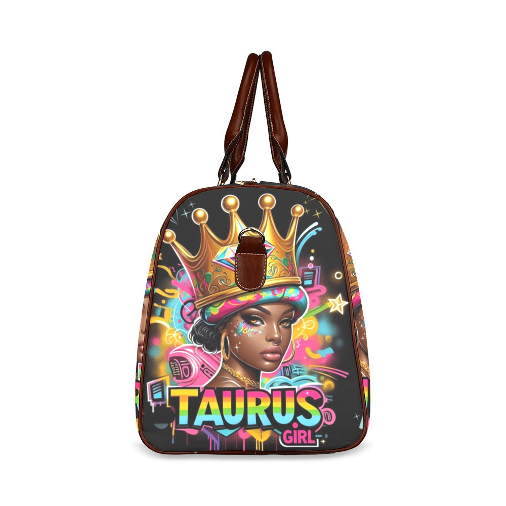 Taurus Girl Waterproof Travel Bag/Large (Model 1639)