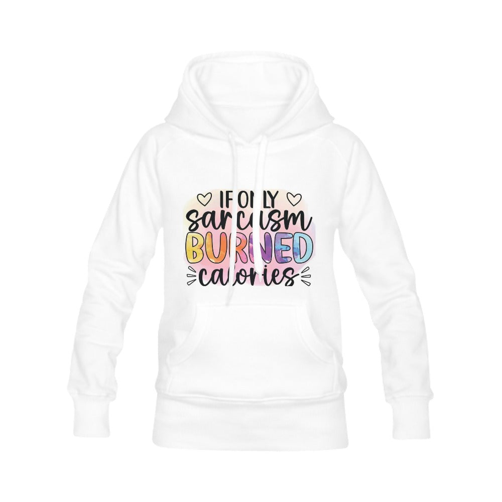 Burn Calories Women's Classic Hoodies (Model H07)