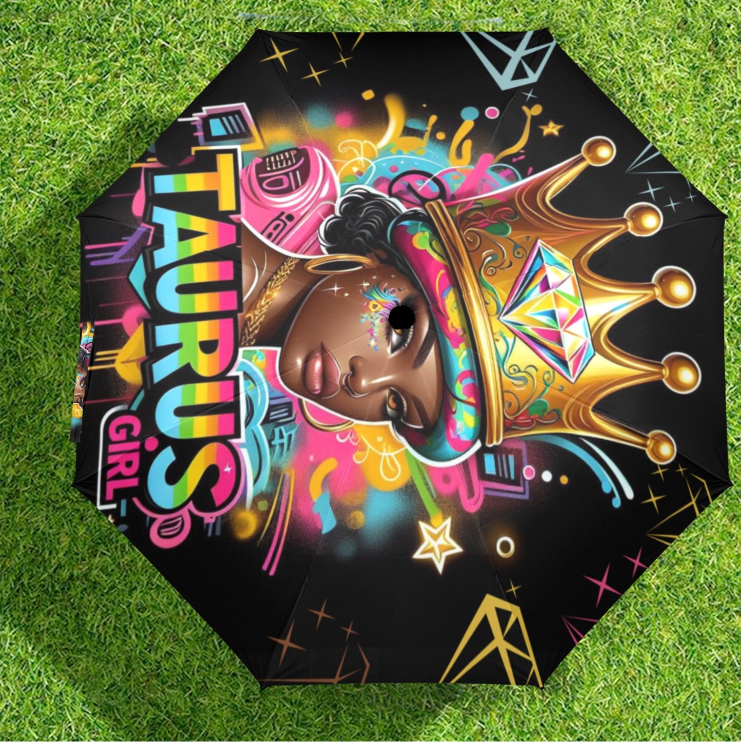 Taurus Girl Semi-Automatic Foldable Umbrella (Model U12)