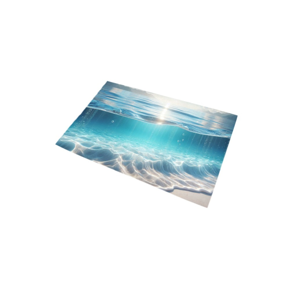 Beach High Tide Bath Rug 20''x 32''