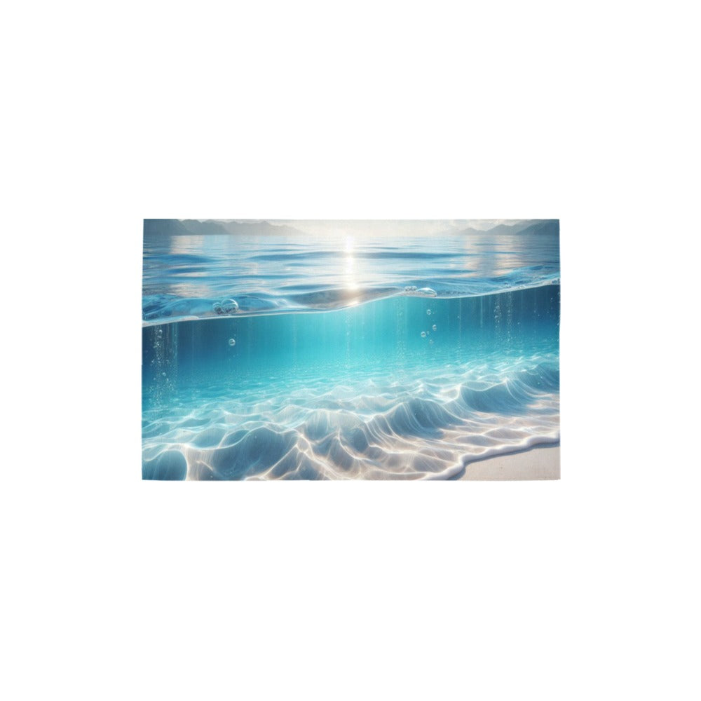 Beach High Tide Bath Rug 20''x 32''