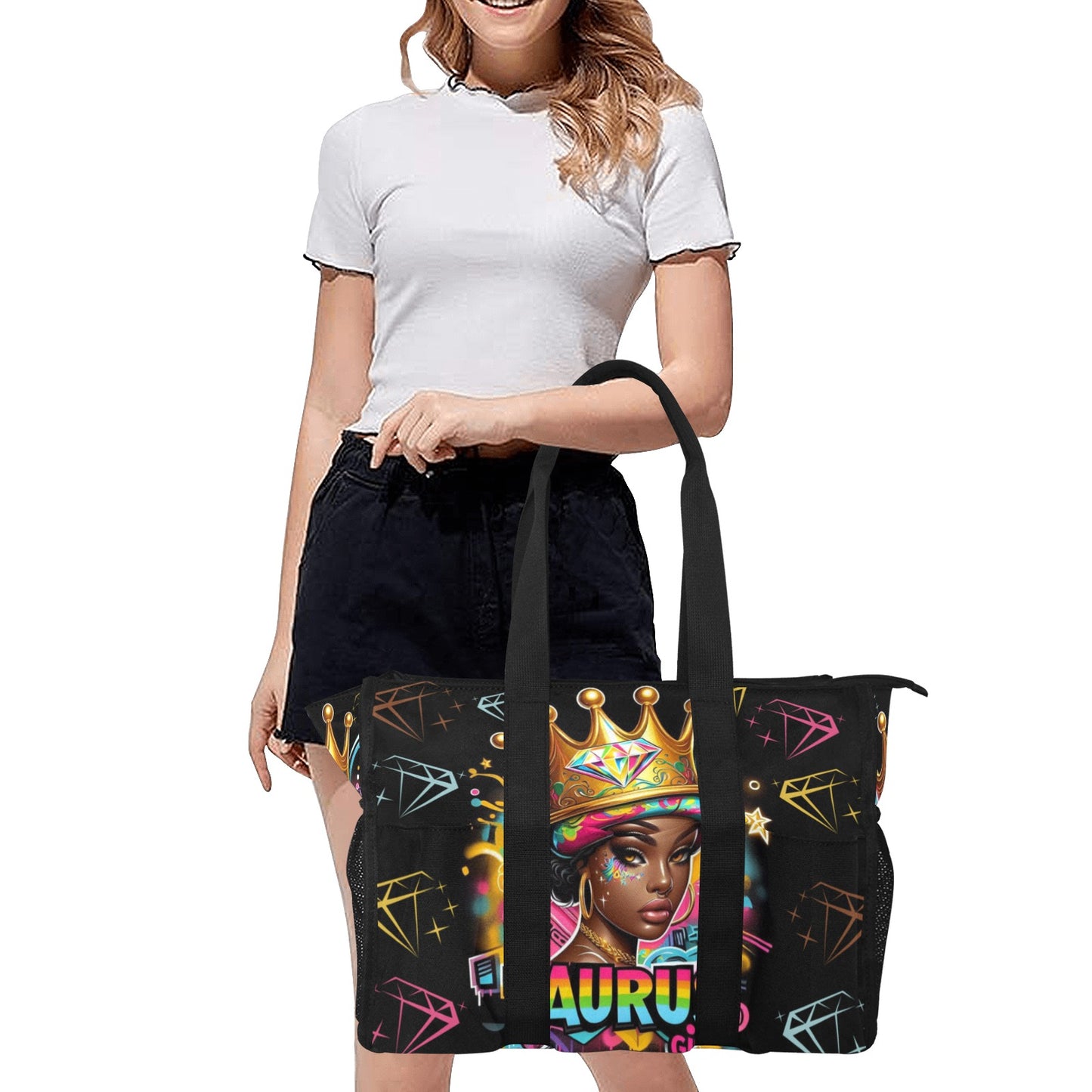 Taurus Girl Nurse Tote Bag (Model 1725)