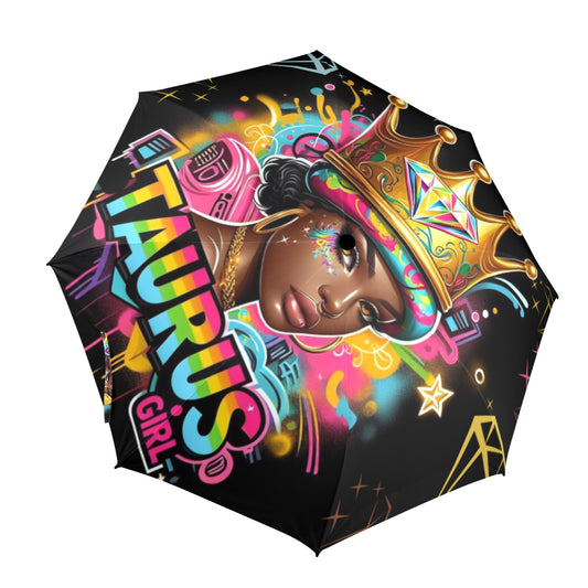 Taurus Girl Semi-Automatic Foldable Umbrella (Model U12)